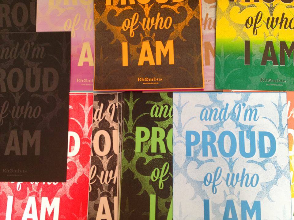 Rhombus Limited Edition 'And I'm Proud Of Who I Am' Silkscreen Poster
